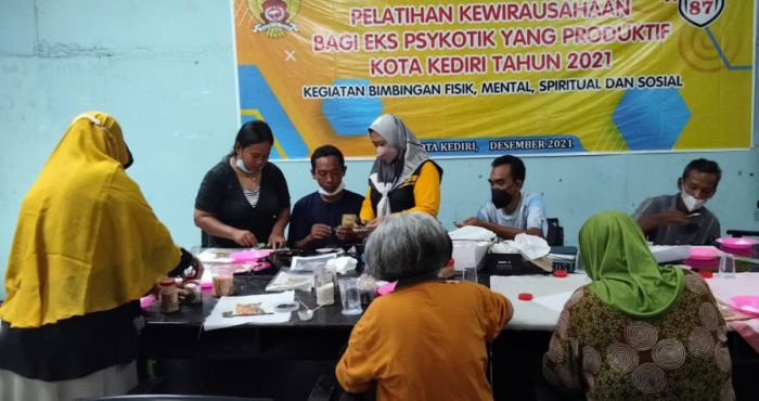 Mantan ODGJ di Kota Kediri Dibekali Pelatihan Keterampilan