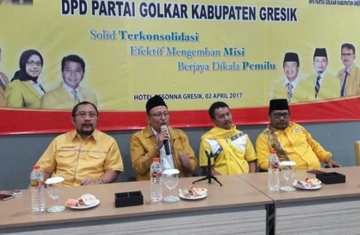 Pileg 2019, Golkar Gresik Targetkan Perolehan Kursi Meningkat