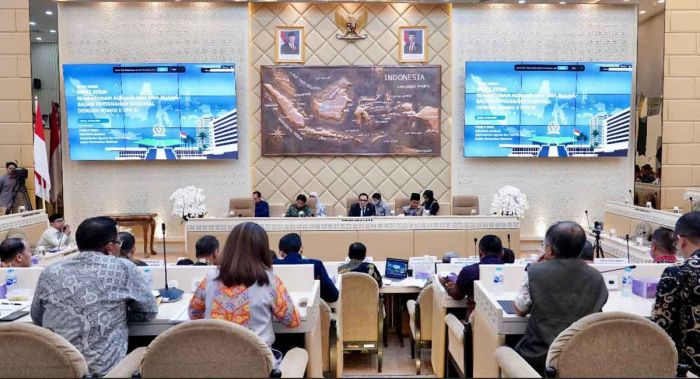 Tindak Lanjut Evaluasi Triwulan I, Kementerian ATR/BPN Gelar Rapat Kerja dengan Komisi II DPR RI Tindak Lanjut Evaluasi Triwulan I, Kementerian ATR/BPN Gelar Rapat Kerja dengan Komisi II DPR RI