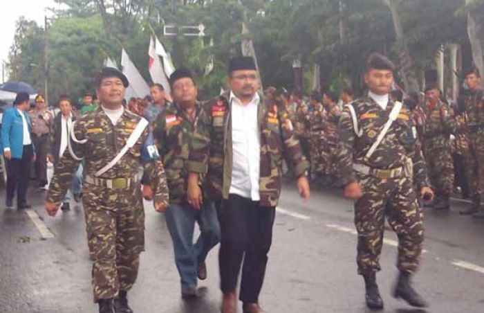 Lawan Radikalisme dan Tolak Khilafah, GP Ansor Sidoarjo Gelar Apel Kebangsaan