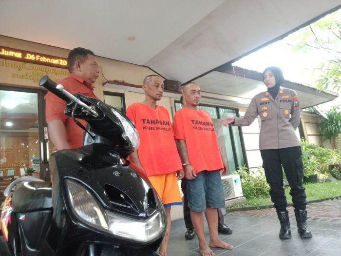 2 Maling LPG di Mulyorejo Surabaya Ternyata Sudah Curi 3 Motor di Lokasi Berbeda