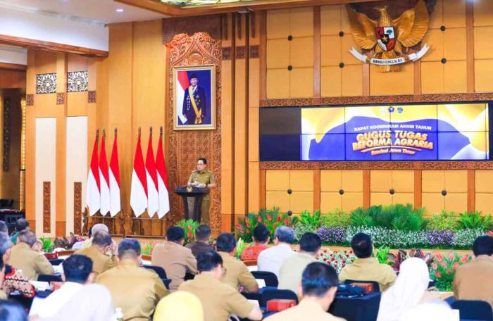 Di Rakor GTRA Kanwil BPN Jatim, Adhy Karyono Optimistis Regulasi Baru Jadi Solusi Atasi Mafia Tanah