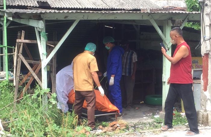 Polisi Masih Dalami Identitas Penemuan Mayat Mr X di Bekas Warkop Banjarpoh Sidoarjo