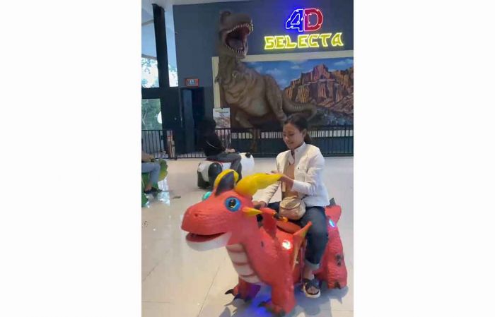Libur Nataru, Taman Rekreasi Selecta Hadirkan Dino Ride