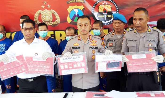 Satresnarkoba Polres Kediri Ungkap 6 Kasus Narkoba