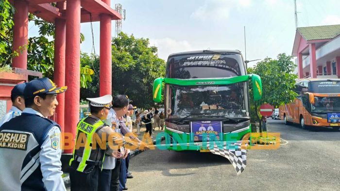 Pemkab Kediri Gelar Balik Gratis 2026, Sediakan 2 Bus ke Jakarta