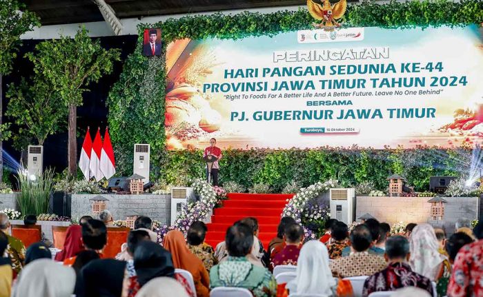 Pj Gubernur Jatim Ajak Semua Pihak Bangun Sistem Pangan yang Tangguh dan Berkelanjutan