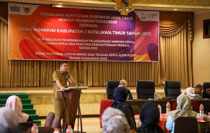 UMK Naik hingga Rp200 Ribu, Pemkot Kediri Gelar Sosialisasi