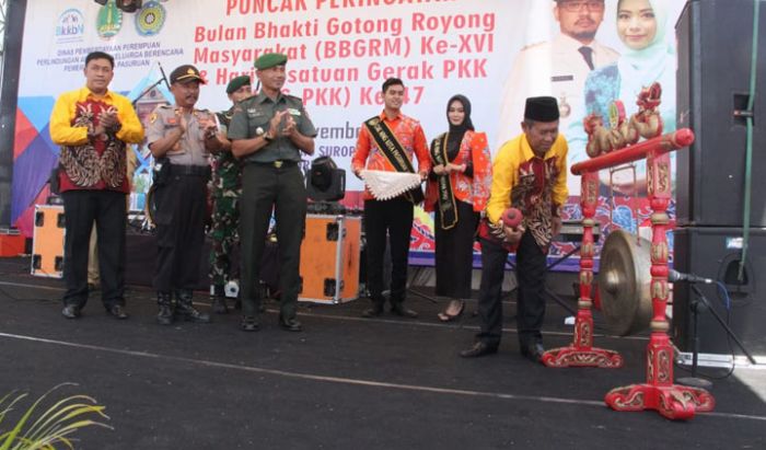 Peringati BBGRM ke XVI dan Hari Kesatuan Gerak PKK ke 47, DP3AKB Kota Pasuruan Gelar Pameran UKM