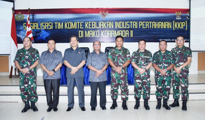 KKIP Gelar Sosialisasi Industri Pertahanan di Puslatkaprang Koarmada II