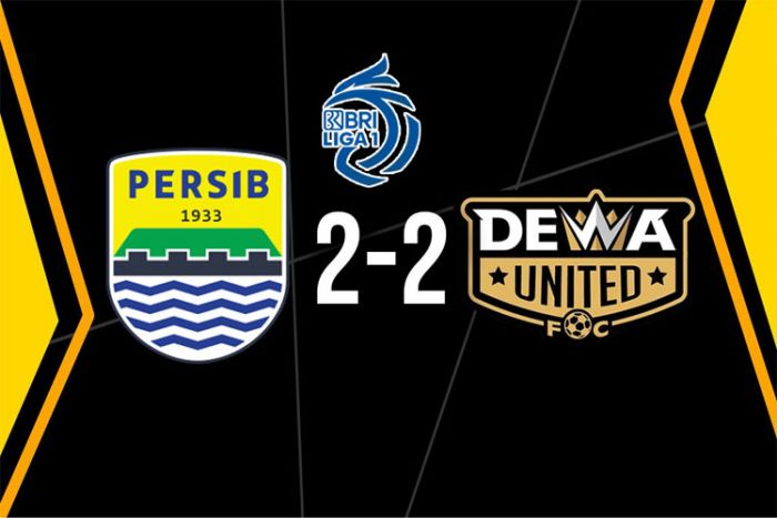 Hasil Persib vs Dewa United: Gol Telat Ezra Walian Selamatkan Maung Bandung dari Kekalahan