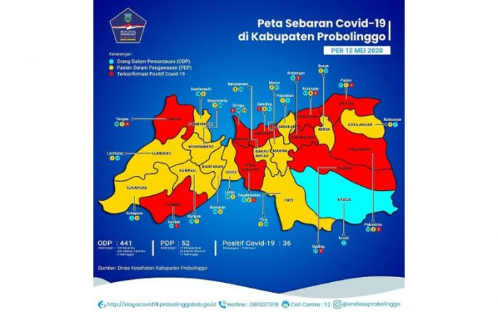 Mengerikan, Sehari di Kabupaten Probolinggo 11 Orang Terpapar Covid-19