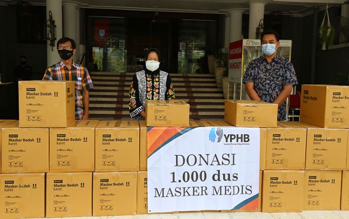 Pandemi Covid-19 Mulai Landai, YPHB Berikan Bantuan yang ke-7 ke Pemkot Surabaya