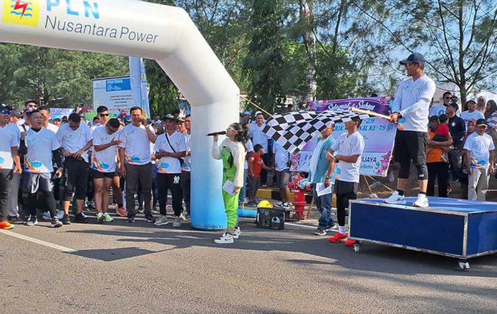 Bangun Kekompakan, PLN Nusantara Power Gelar Fun Run Bersama Karyawan dan Warga Sekitar Perusahaan