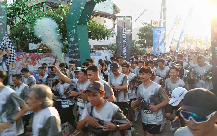 Diikuti 500 Pelari, Soft Opening Bravo Supermarket Semanding Dimeriahkan Fun Run 5K