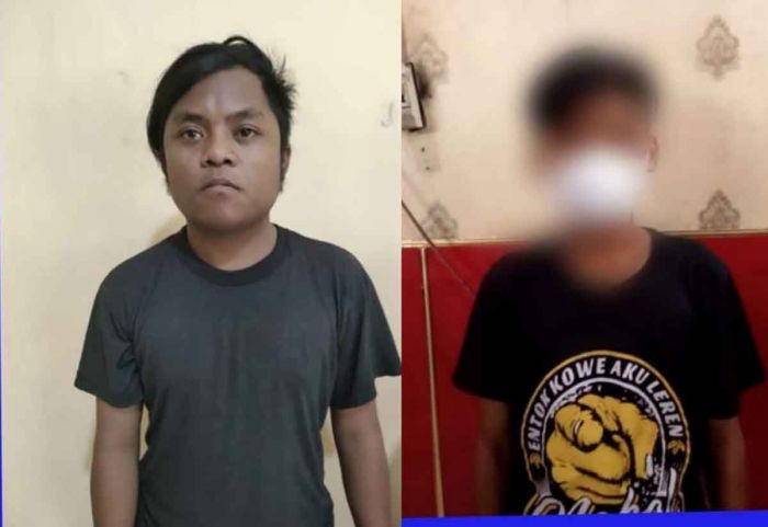 Bersenjata Tajam dan Hendak Tawuran, Dua Remaja di Surabaya Diamankan Petugas