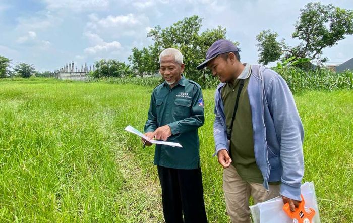 Kantah Kabupaten Pasuruan Laksanakan Pemantauan Lapang di Desa Kenep Kecamatan Beji