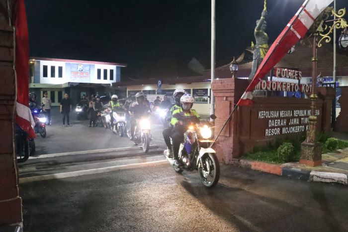 Tekan Kriminalitas, Polres Mojokerto Kota Tingkatkan Patroli Cipta Kondisi 