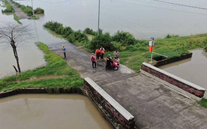 Tangani Dampak Banjir di Sejumlah Kecamatan, ini yang Dilakukan BPBD Kabupaten Mojokerto