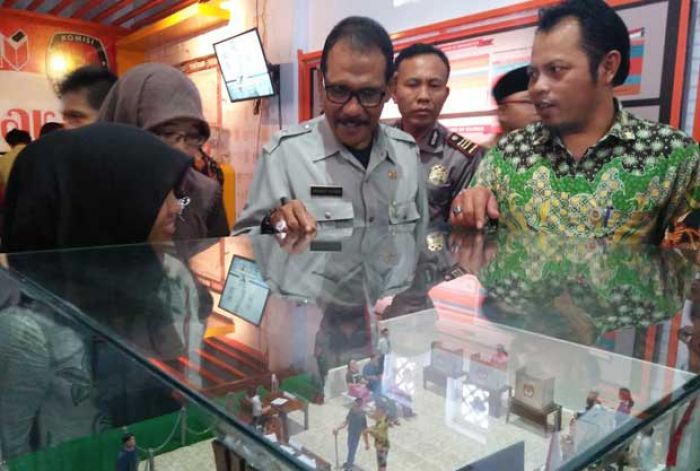 Kekurangan Tempat, KPUD Blitar Manfaatkan Gudang jadi Rumah Pintar Pemilu