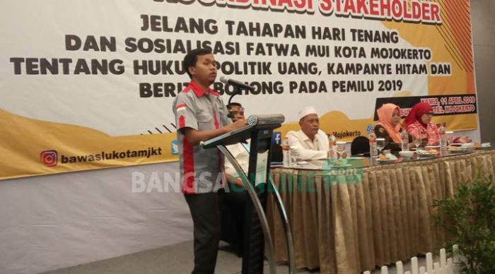 Bawaslu Kota Mojokerto Antisipasi Politik Uang Pada Hari Tenang Kampanye