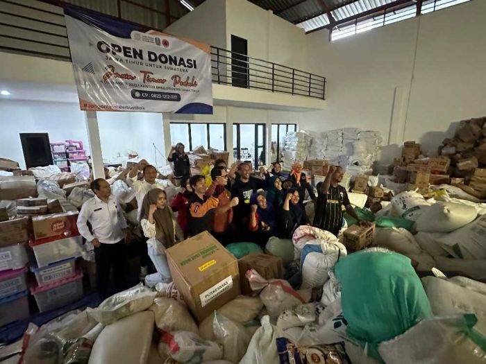 BPBD Jatim Kirim 140 Ton Bantuan hasil Warga dan Pemprov ke Korban Banjir Sumatera-Aceh