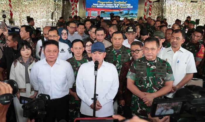 Lanjutkan Kolaborasi dengan TNI, Menteri ATR/BPN Siapkan Tanah untuk Ketahanan Nasional dan Pangan