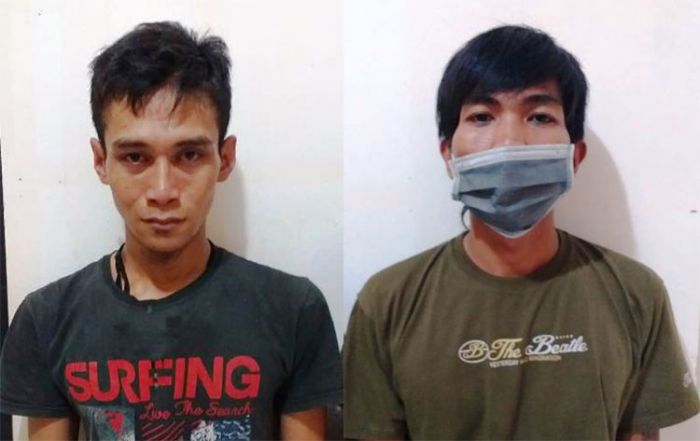 Dua Warga Balongbendo Sidoarjo Ditangkap, Gara-gara Curi Timbangan Besi di Gudang Rosokan