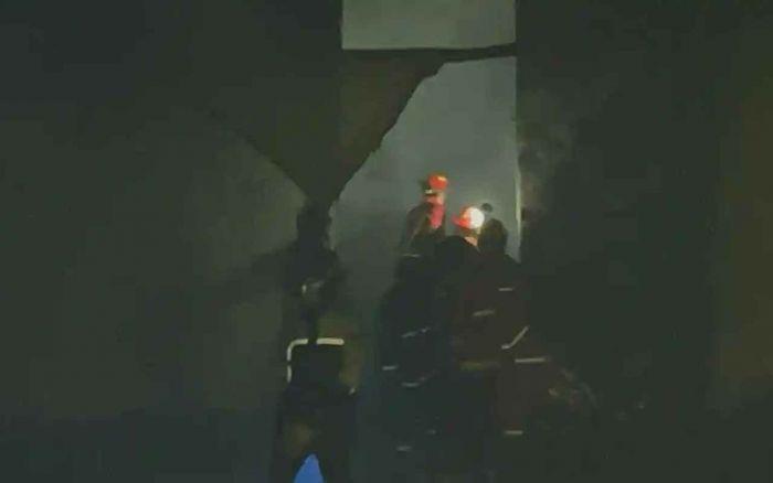 Gudang Pabrik Rokok di Kota Malang Terbakar Hebat