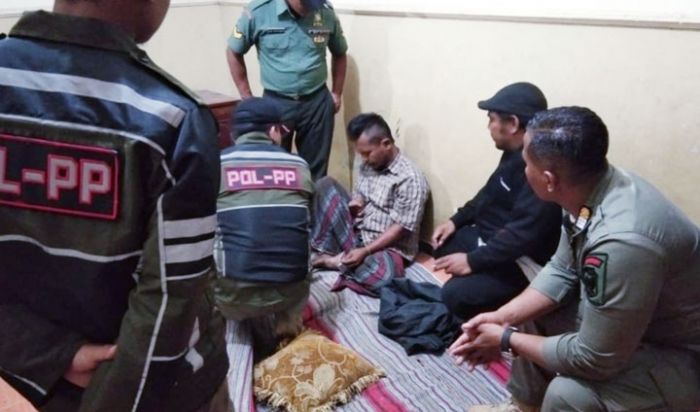 Sering Mengamuk, Seorang Pemuda Diamankan Satpol PP Kota Kediri