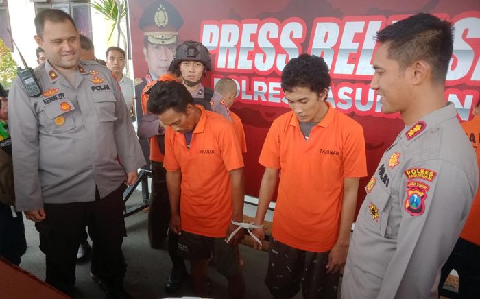 6 dari 7 Tahanan Polres Pasuruan yang Kabur Berhasil Ditangkap Kembali