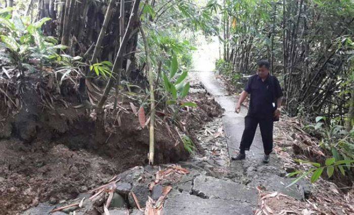 Akibat Tanah Gerak di Trenggalek, Puluhan Rumah Rusak Cukup Parah