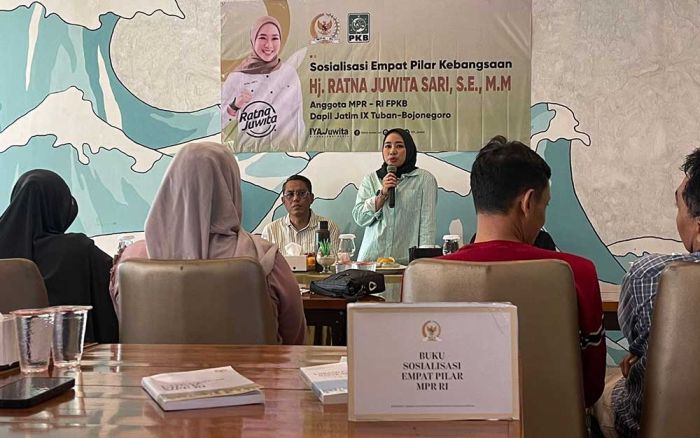 Sosialisasi 4 Pilar Kebangsaan, ini Pesan Ratna Juwita Sari untuk Masyarakat Tuban dan Bojonegoro