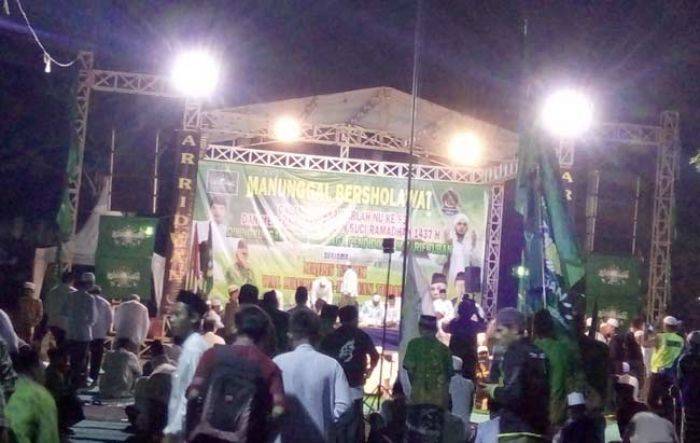 Manunggal Bersholawat Ramaikan Harlah NU ke 93 di Tuban