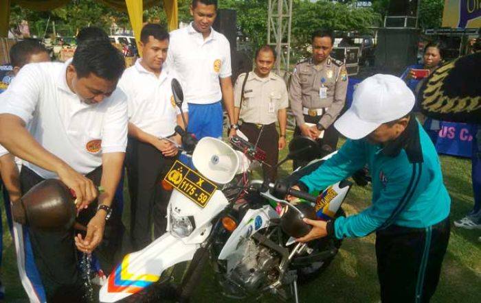 Permudah Bayar Pajak STNK, Polres Tuban Launching "Samsat Mider"