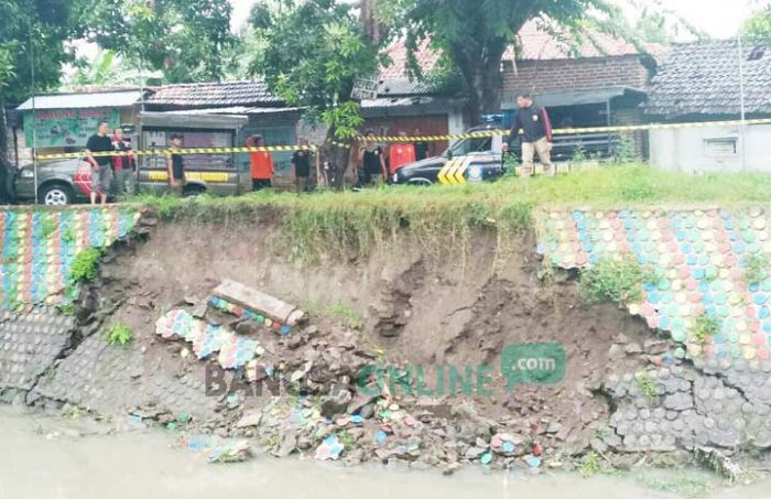 Tiga Titik Tanggul Kali Sadar Jebol, Banjir Besar Ancam Kota Mojokerto