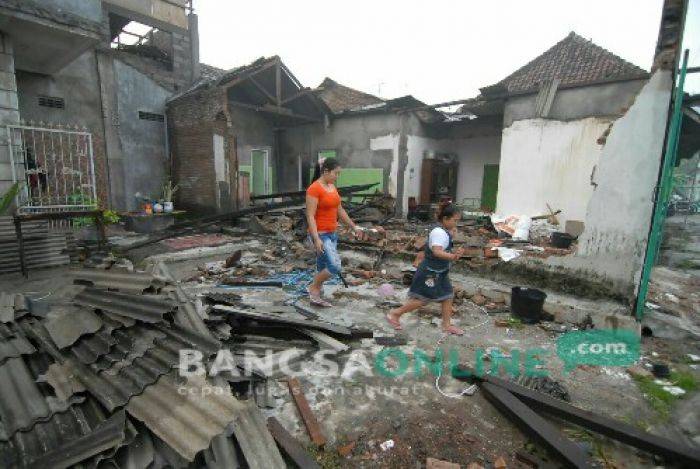 Puting Beliung Sapa Jombang, 80 Rumah Rusak