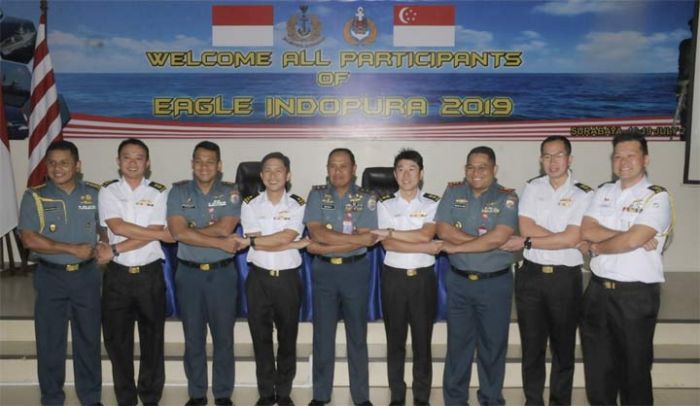 Latma Eagle Indopura 2019 antara TNI AL dan Republic of Singapore Navy Resmi Dimulai