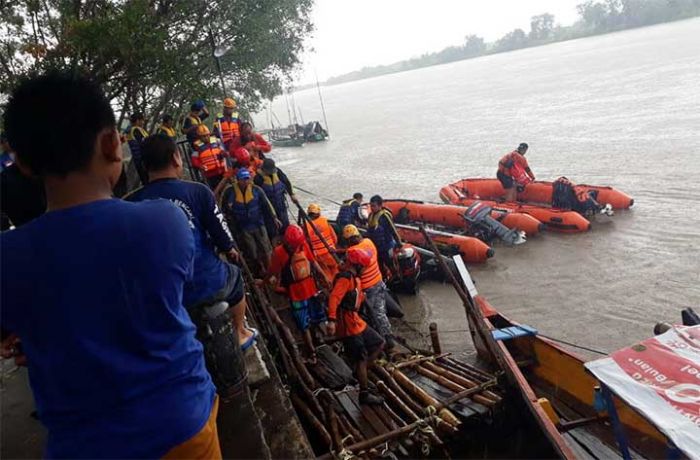 Hari Ketiga, Pencarian Warga Mindi yang Loncat ke Sungai Porong Belum Membuahkan Hasil