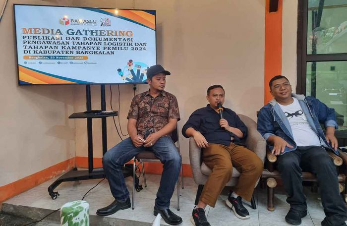 Gelar Media Gathering, Bawaslu Bangkalan Peringatkan soal Aturan Pemilu