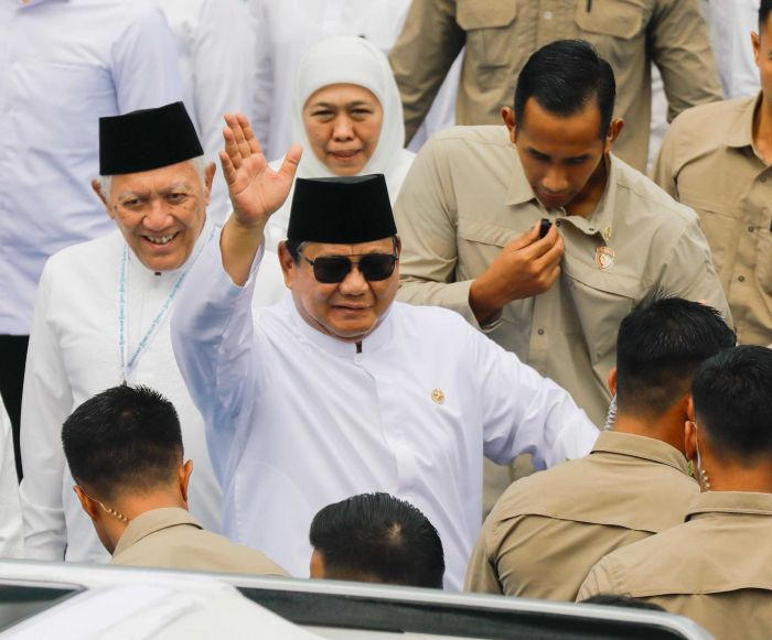 Gubernur Khofifah Dampingi Presiden  Prabowo Hadiri Mujahadah Kubro 1 Abad NU di Malang