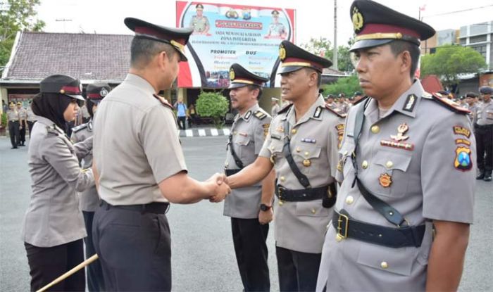 Polres Pamekasan Rotasi Empat Perwira Jajarannya Polres Pamekasan Rotasi Empat Perwira Jajarannya