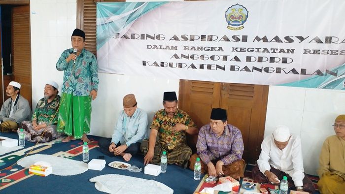 Jaring Aspirasi, KH Jamhari Undang Masyarakat Arosbaya Bangkalan