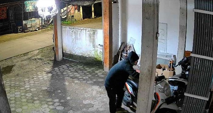 Aksi Curanmor di Jombang Terungkap Lewat CCTV, Satu Pelaku Ditangkap