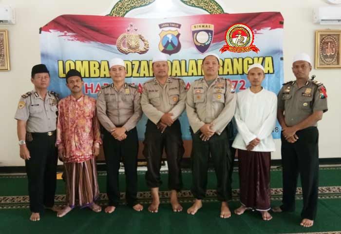 Sambut Hari Bhayangkara ke-72, Polres Bangkalan Gelar Lomba Adzan