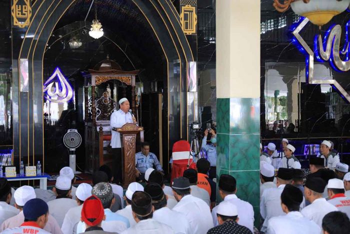 Peringati Isra Miraj, Kanwil Kemenkumham Jatim Berikan Pembinaan Spiritual Pegawai