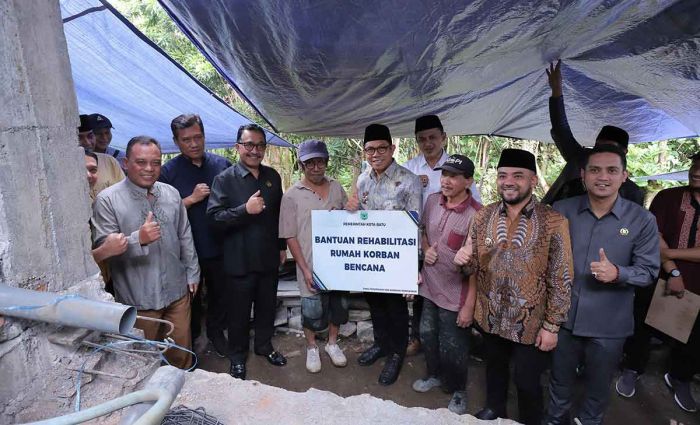 Pemkot Batu Beri Bantuan ke Warga Terdampak Bencana di Temas