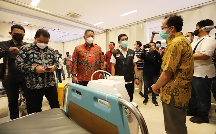Buka Vaksinasi Massal di Surabaya, Wamenkes Kagumi Sistem Pendaftaran