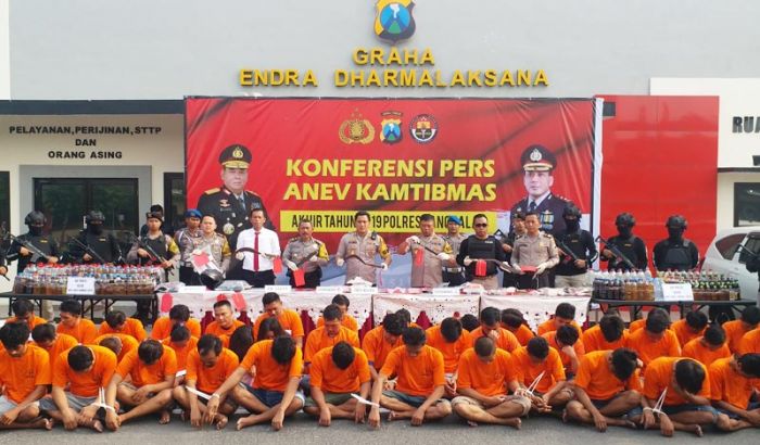 Kasus Narkoba dan Laka Lantas di Bangkalan Naik Selama Tahun 2019