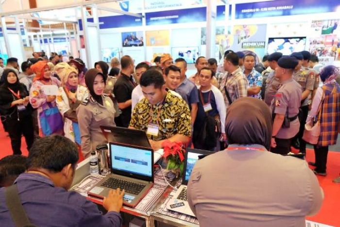 SKCK Online Polresta Sidoarjo Dipamerkan dalam IPS Forum 2018